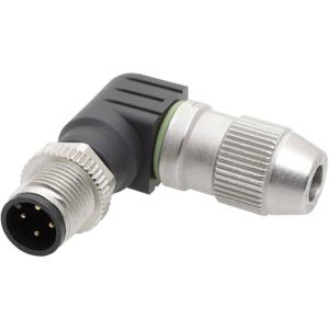 Harting 21011405081 Sensor/actuator connector, niet geassembleerd M12 Aantal polen (sensoren): 4 Stekker, haaks 1 stuk(s)