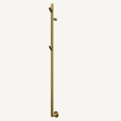 Elektrische Radiator TVS PLUS 1F Geborsteld Goud 150 x 8.5 cm TVS Design
