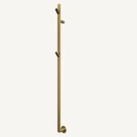 Elektrische Radiator TVS PLUS 1F Geborsteld Goud 150 x 8.5 cm TVS Design