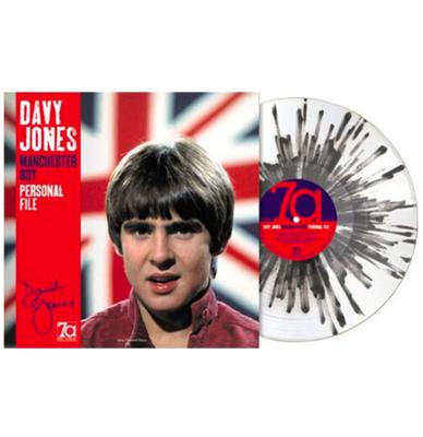 Davy Jones - Manchester Boy - Personal File (Gekleurd Vinyl) LP LAATSTE STUKS