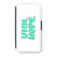 UHM, NOPE.: iPhone 8 Plus Flip Hoesje