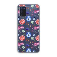 Bloemetjes: Samsung Galaxy A03s Transparant Hoesje