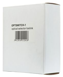 Optische Toslink switch, 3 in 1 uit met afstandsbediening