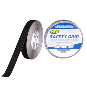 HPX Anti-slip tape  | Zwart | 25mm x 18m - SB2518 | 12 stuks SB2518