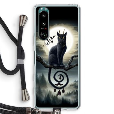 Moonlight Companions: Sony Xperia 5 III Transparant Hoesje met koord