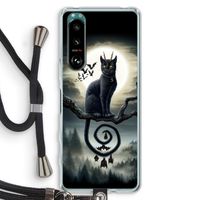 Moonlight Companions: Sony Xperia 5 III Transparant Hoesje met koord