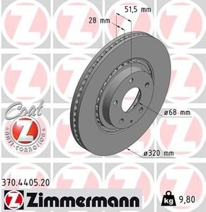 Remschijf COAT Z 370440520