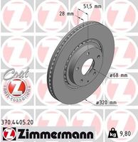 Remschijf COAT Z 370440520