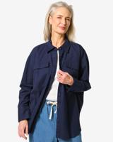 HEMA Damesblouse Kelsey Donkerblauw (donkerblauw)