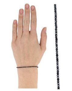 Edelsteen Armband Spinel Zwart met Coating - Summer Vibes