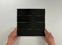 Colonial Black mat 7,5x30 wandtegels