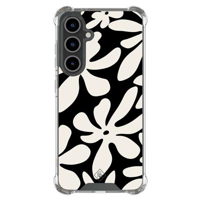 Samsung Galaxy S25 FE shockproof hoesje - Noir bloom