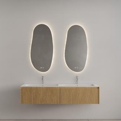 Badkamermeubel Gliss Design Timotheus 160 cm Pure (Keuze Wastafel)