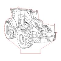 3D LED LAMP - Tractor New Holland
