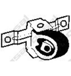 Aanslagrubber, demper 255308