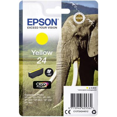 Epson Inktcartridge 24 Origineel Geel C 13 T 24244012