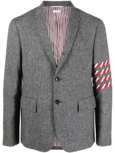 Thom Browne blazer en laine à 4 bandes signature - Noir