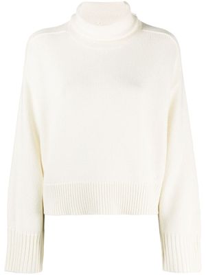 LouLou de Saison pull à col roulé - Blanc