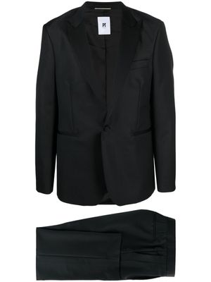 PT Torino costume à simple boutonnage - Noir