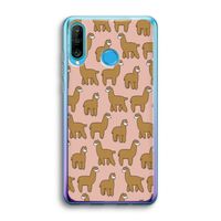 Alpacas: Huawei P30 Lite Transparant Hoesje