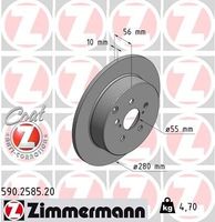 Remschijf Coat Z 590258520