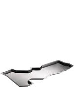 Alessi plateau Clouds Root en acier inoxydable - Argent