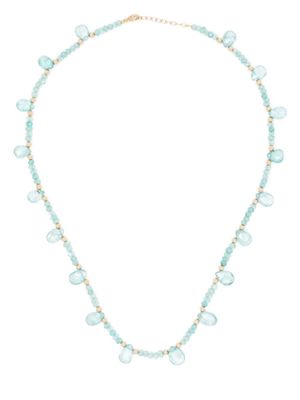 JIA JIA collier Arizona en or 14ct - Bleu