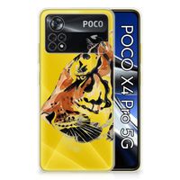Hoesje maken Xiaomi Poco X4 Pro 5G Watercolor Tiger