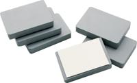 Legamaster blokmagneet, om borden op te hangen, zelfklevend, ft 5 x 7,5 x 1,2 cm