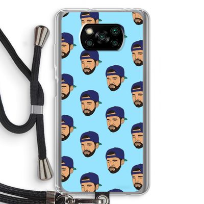 Drake Away: Xiaomi Poco X3 NFC Transparant Hoesje met koord