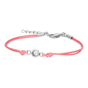 iXXXi Armband Wax Cord Roze