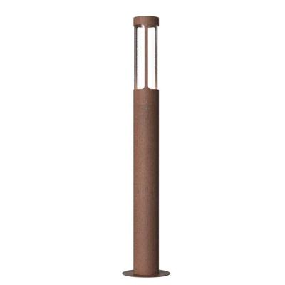 Staande buitenlamp cortenstaal roest &apos;Helix&apos; GU10 80 cm