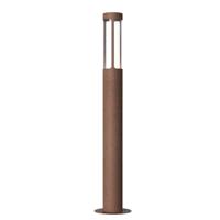 Staande buitenlamp cortenstaal roest &apos;Helix&apos; GU10 80 cm