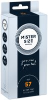 MISTER SIZE 57 - Iets Ruimere Condooms Ultradun 10 stuks - thumbnail