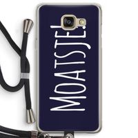 Moatsje!: Samsung Galaxy A5 (2016) Transparant Hoesje met koord