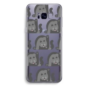 Cats: Samsung Galaxy S8 Plus Transparant Hoesje