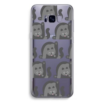 Cats: Samsung Galaxy S8 Plus Transparant Hoesje