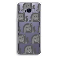 Cats: Samsung Galaxy S8 Plus Transparant Hoesje