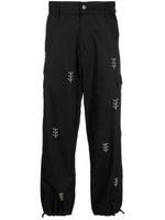 Adish Shajar cotton cargo pants - Noir - thumbnail