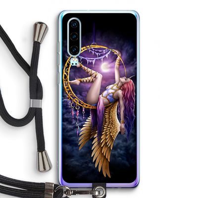 Aerial Angel: Huawei P30 Transparant Hoesje met koord