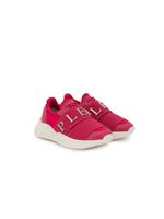 Philipp Plein Junior baskets Runner à logo - Rose