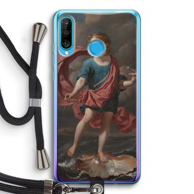Soap Bubbles: Huawei P30 Lite Transparant Hoesje met koord