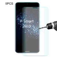 5 pc's ENKAY Hat-Prins 0 26 mm 9H 2.5D gebogen rand getemperd glas Film voor Huawei P Smart (2019)