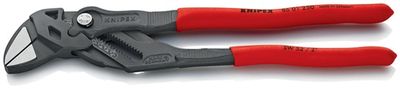 Knipex Sleuteltang | lengte 250 mm zwart gefosfateerd | spanwijdte 52 mm kunststof mantel | 1 stuk - 86 01 250