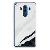 Elegante marmer: Huawei Mate 10 Pro Transparant Hoesje