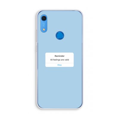 Reminder: Huawei Y6s Transparant Hoesje
