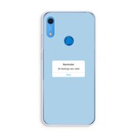 Reminder: Huawei Y6s Transparant Hoesje Reminder: Huawei Y6s Transparant Hoesje