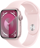 Apple Watch Series 9 45 mm Digitaal 396 x 484 Pixels Touchscreen Roze Wifi GPS - thumbnail