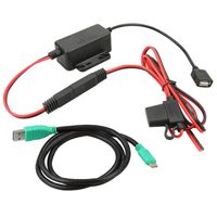 RAM Mount GDS® Modular Hardwire Charger with Type C Cable Standaard RAM-GDS-CHARGE-USBC-V7B1U