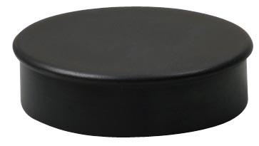 Nobo magneten, 20 mm, zwart, blister van 8 stuks